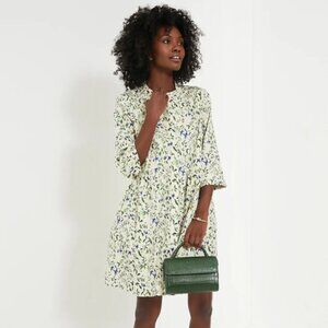 Tuckernuck Lapis Iris Royal Shirt Dress Size XL